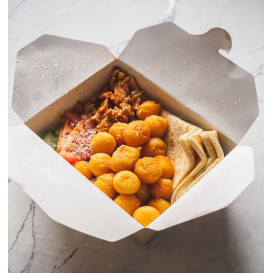 Boîte Américaine Kraft 13x8,5x6cm 700ml (360 Utés) Boîte Américaine Kraft 13x8,5x6cm 700ml (360 Utés)