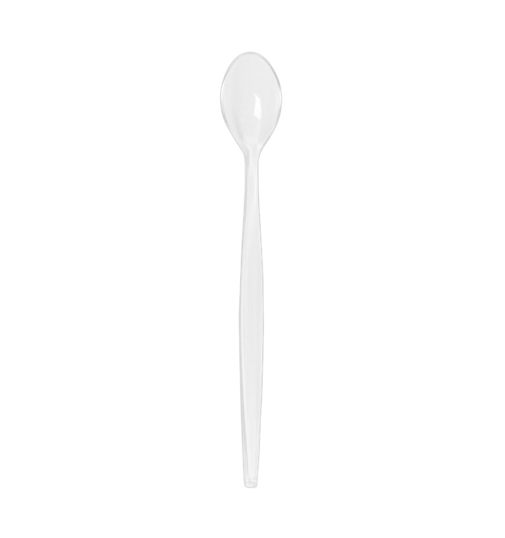 Cuillère à Glace en PS Transparente 21cm (1.200 Utés) Cuillère à Glace en PS Transparente 21cm (1.200 Utés)