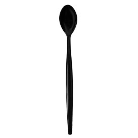 Cuillère à Glace en PS Noire 21cm (100 Utés)