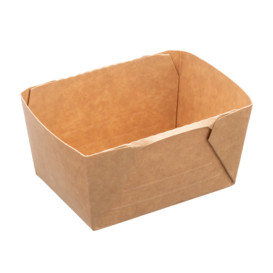 Saladier Deli2Go en Kraft 250ml 10,8x8,2x5cm (50 Utés)