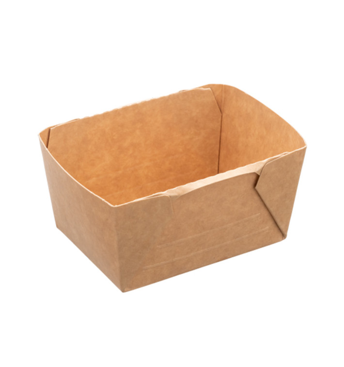 Saladier Deli2Go en Kraft 250ml 10,8x8,2x5cm (50 Utés) Saladier Deli2Go en Kraft 250ml 10,8x8,2x5cm (50 Utés)