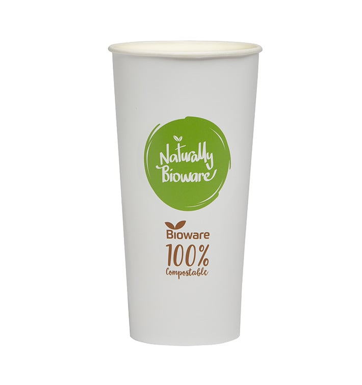 Gobelet en Carton Bioware® Ø9,0cm 680ml (1.000 Utés)