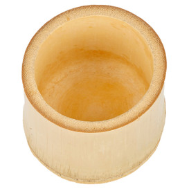 Verrine Bambou Dégustation Petit 5x5x4,5cm (20 Unités)