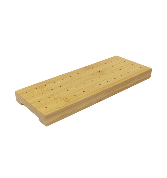 Support en Bois pour Piques "Golf" 12x31,5x2,5cm (1 Unité) Support en Bois pour Piques "Golf" 12x31,5x2,5cm (1 Unité)