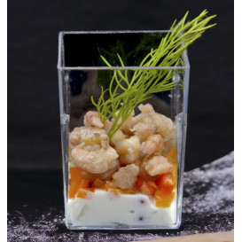 Verrine Dégustation Cubique PS 3,8x3,5x5,2cm 50ml (200 Utés)
