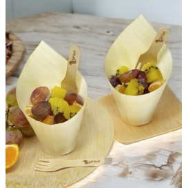 Mini Fourchette en Bois “Soft” 7,5cm (2.400 Utés)