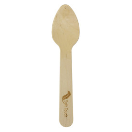 Cuillère en Bois “Soft” 11cm (100 Utés)