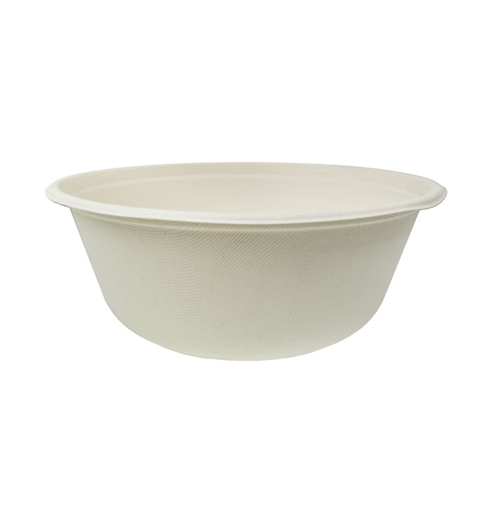 Bol Canne à Sucre 1400ml Ø21x8cm (75 Unités) Bol Canne à Sucre 1400ml Ø21x8cm (75 Unités)