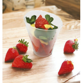 Verrine Dégustation Réutilisable Conique PP 6x3x6,5cm 65ml (200 Utés)