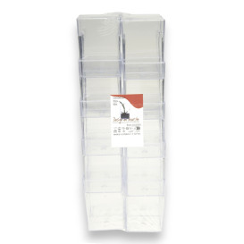 Verrine Dégustation Cubique PS 3,8x3,5x5,2cm 50ml (20 Utés)