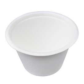 Bol en Canne à Sucre Blanc 100ml Ø7,5cm (50 Utés)
