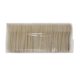 Mini Fourchette en Bois “Soft” 7,5cm (100 Utés)