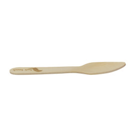 Mini Cuillère en Bois “Soft” 7,5cm (2.400 Utés)