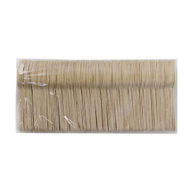 Mini Cuillère en Bois “Soft” 7,5cm (2.400 Utés)