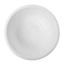 Bol en Canne à Sucre Blanc 600ml Ø15,5cm (250 Utés)