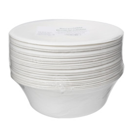 Bol en Canne à Sucre Blanc 600ml Ø15,5cm (250 Utés)