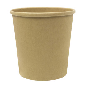 Pot en Carton Kraft 450ml Ø9,5cm (25 Utés)