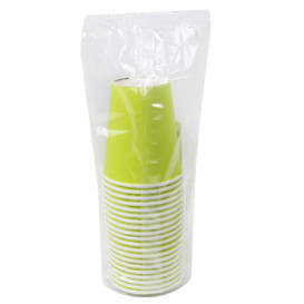 Gobelet en Carton "Colors" Vert 8Oz/290ml Ø9,0cm (300 Utés)