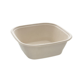 Bol Canne à Sucre Carré Naturel 3500ml 27cm (25 Utés)