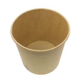 Pot en Carton Kraft 750ml Ø11,7cm (25 Utés)