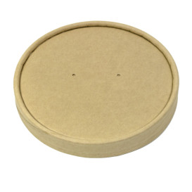 Couvercle en Carton Kraft pour Pot de Ø11,7cm (25 Utés)