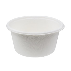 Pot en Canne à Sucre Blanc Ø6,2cm 60ml (2500 Utés)