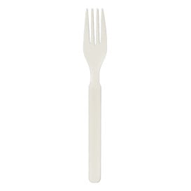 Fourchette Réutilisable Durable PP Crème 17,9cm (20 Utés)