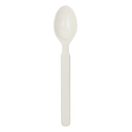 Cuillère Réutilisable Durable PP Crème 16,9cm (50 Utés)