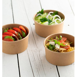 Pot en Carton Kraft Multi-Food 370ml Ø11,5cm (50 Utés)