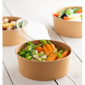 Saladier en Carton Kraft 600ml Ø15,0cm (300 Utés)