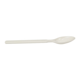 Cuillère Réutilisable Durable PP Crème 16,9cm (500 Utés)