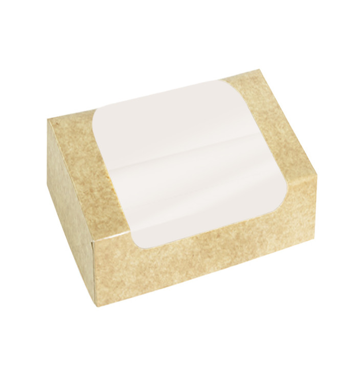 Boîte en Carton Rectangulaire PackiPack Vision Kraft 16x11x8cm (50 utés) Boîte en Carton Rectangulaire PackiPack Vision Kraft 16x11x8cm (50 utés)