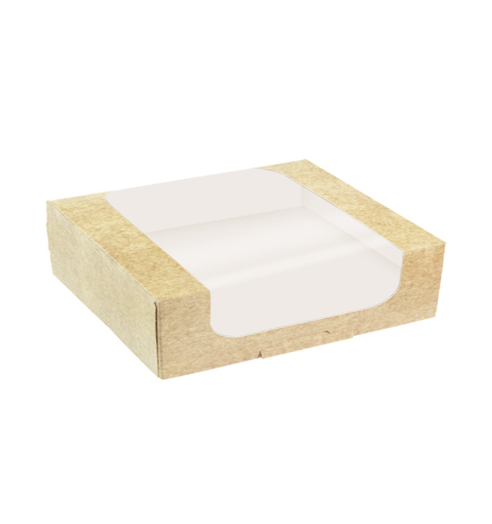 Boîte en Carton Carrée PackiPack Vision Kraft 28x28x8cm (X Utés) Boîte en Carton Carrée PackiPack Vision Kraft 28x28x8cm (X Utés)