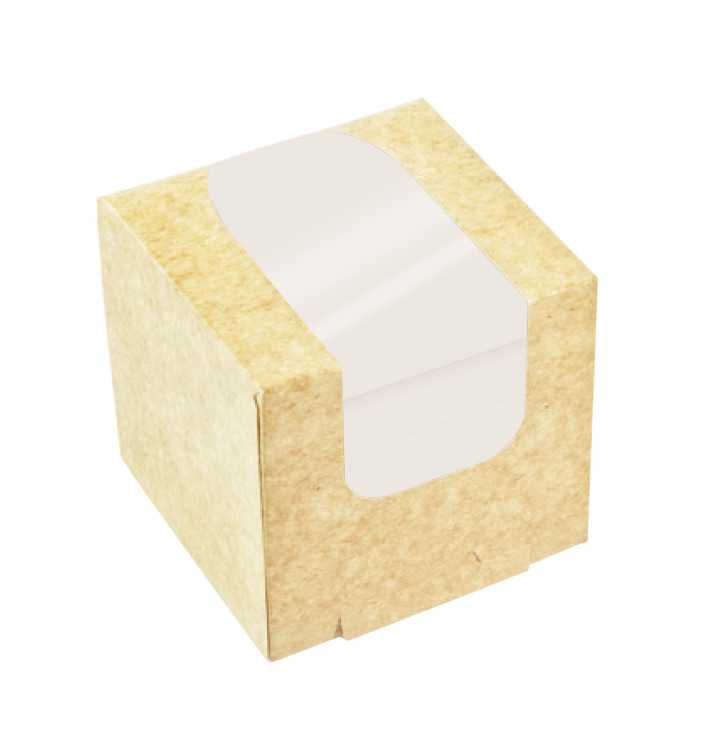 Seau en Carton PackiPack Vision Kraft 11x11x11cm (X Utés) Seau en Carton PackiPack Vision Kraft 11x11x11cm (X Utés)