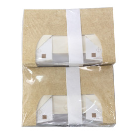 Boîte en Carton Rectangulaire PackiPack Vision Kraft 18x6x6cm (X utés)