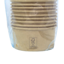 Pot en Carton Kraft-Kraft Multi-Food 370ml Ø11,5cm (50 Utés)