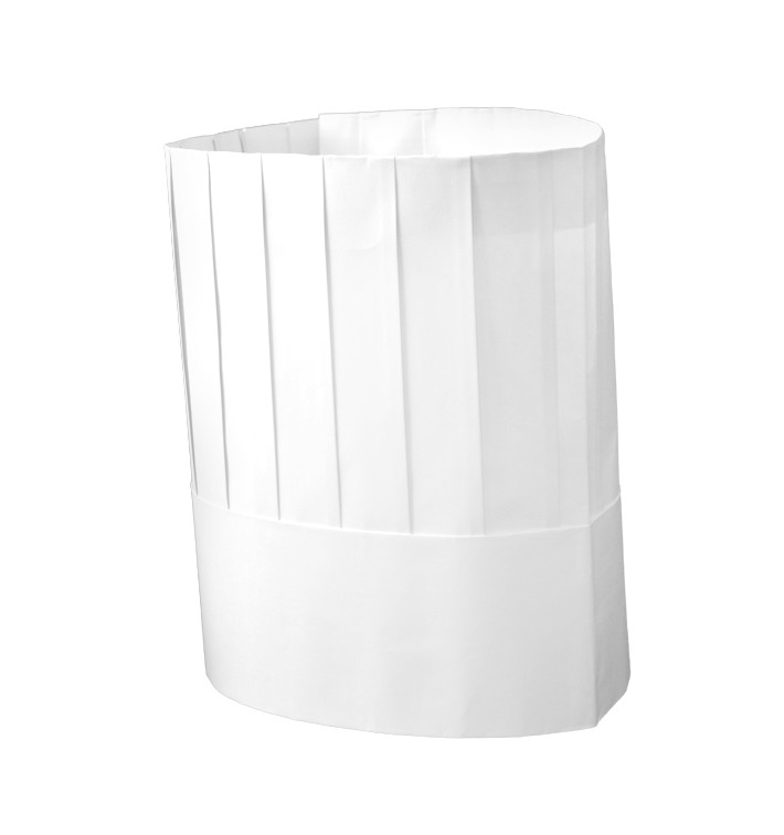 Toque en TST Cuisinier Chef Blanc (10 unités) Toque en TST Cuisinier Chef Blanc (10 unités)