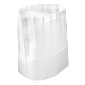 Toque en TST Cuisinier Chef Blanc (100 unités)