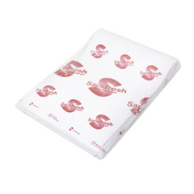 Sac Sous Vide Réutilisable avec Fermetura Adhésive Rouge 30x20cm (100 Utés)