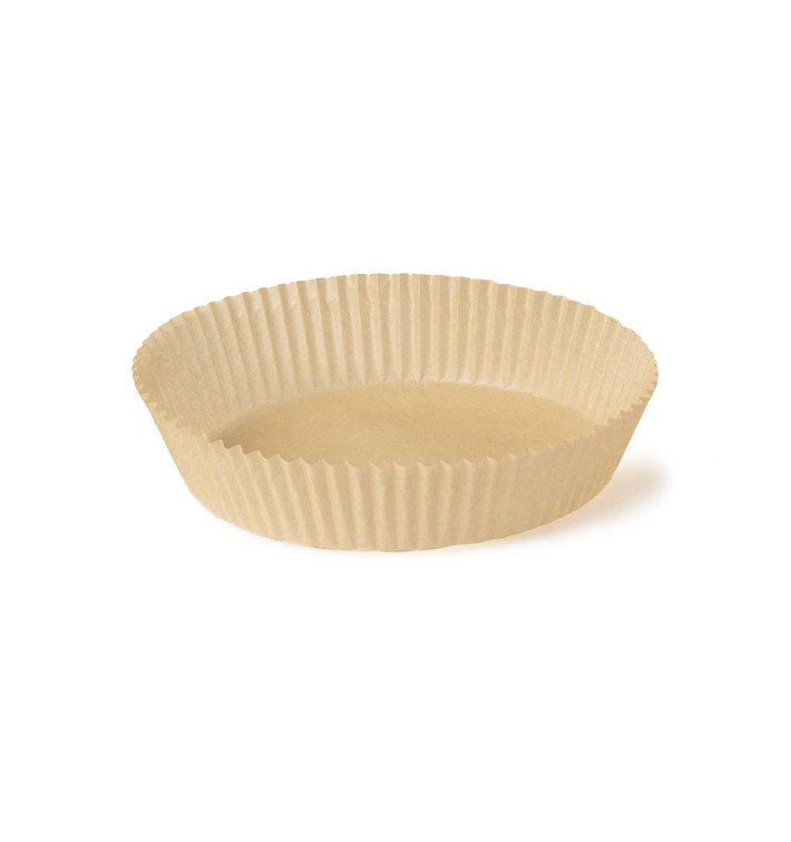 Papier Kraft pour Friteuse sans Huile 40g Ø16x4cm (1.000 Utés) Papier Kraft pour Friteuse sans Huile 40g Ø16x4cm (1.000 Utés)