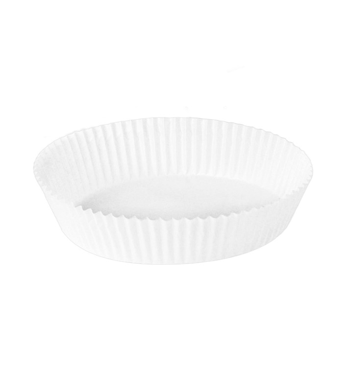 Papier Kraft pour Friteuse sans Huile Blanc 90g Ø22x4cm (1.000 Utés) Papier Kraft pour Friteuse sans Huile Blanc 90g Ø22x4cm (1.000 Utés)