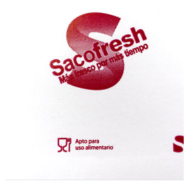Sac en PE et Papier Réutilisable Fermeture Adhésiv Sacofresh Rouge 30x20cm (1.200 Utés)