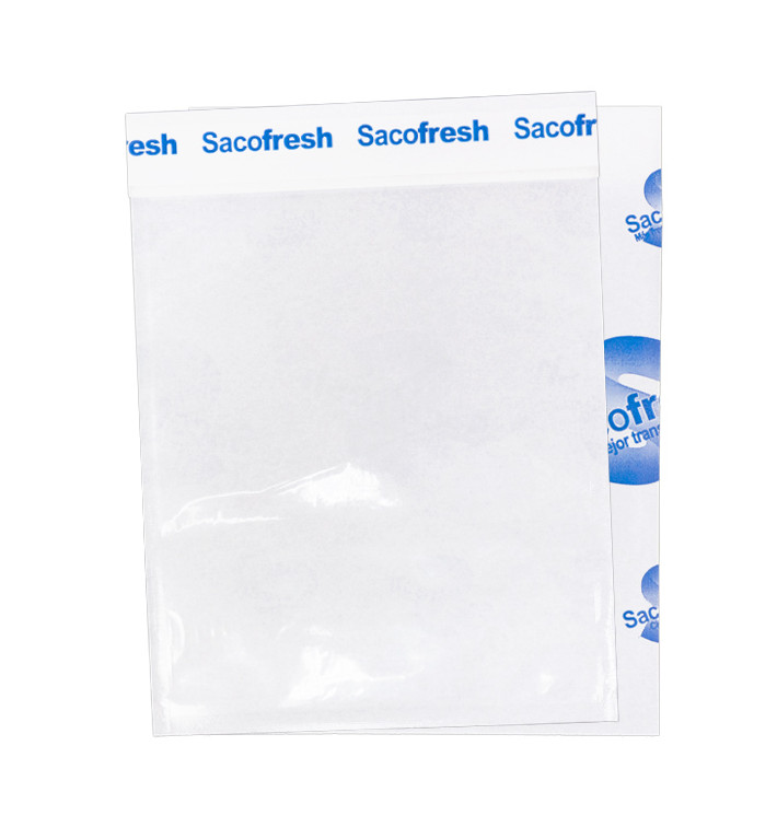 Sac en PE et Papier Fermeture Adhésiv Sacofresh Bleu 30x20cm (1.200 Utés) Sac en PE et Papier Fermeture Adhésiv Sacofresh Bleu 30x20cm (1.200 Utés)