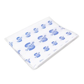 Sac en PE et Papier Fermeture Adhésiv Sacofresh Bleu 30x36cm (100 Utés)