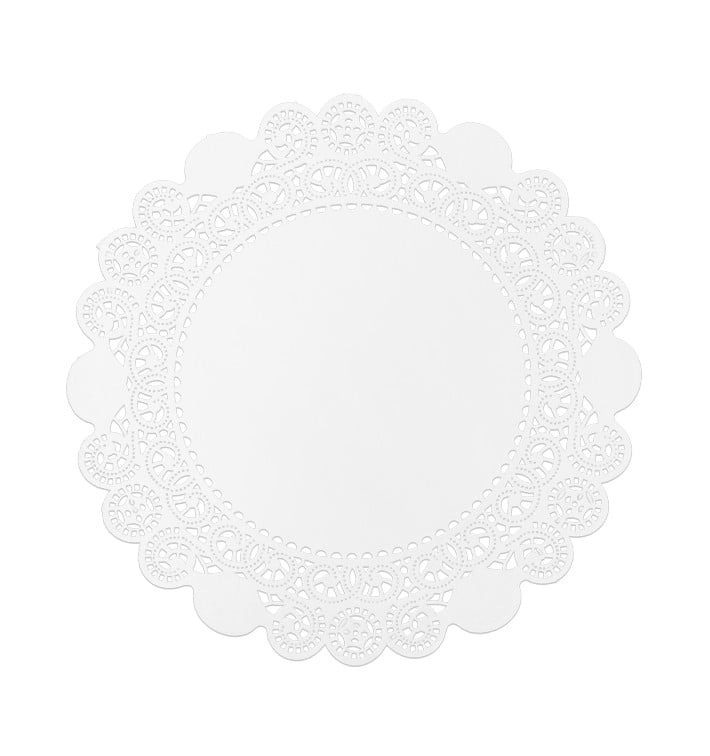 Dentelle en Papier Blanc Ø11,5cm (2.000 Utés) Dentelle en Papier Blanc Ø11,5cm (2.000 Utés)