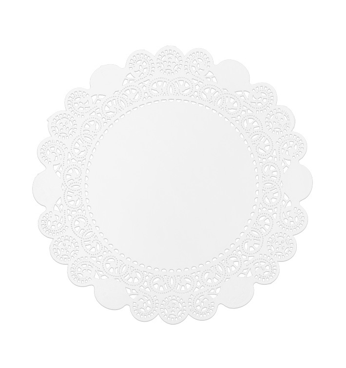 Dentelle en Papier Blanc Ø25cm (2.000 Utés) Dentelle en Papier Blanc Ø25cm (2.000 Utés)