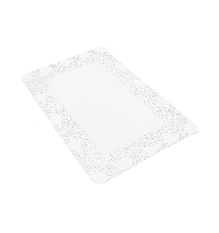 Dentelle Rectangle en Papier 14x24cm (2.000 Utés) Dentelle Rectangle en Papier 14x24cm (2.000 Utés)