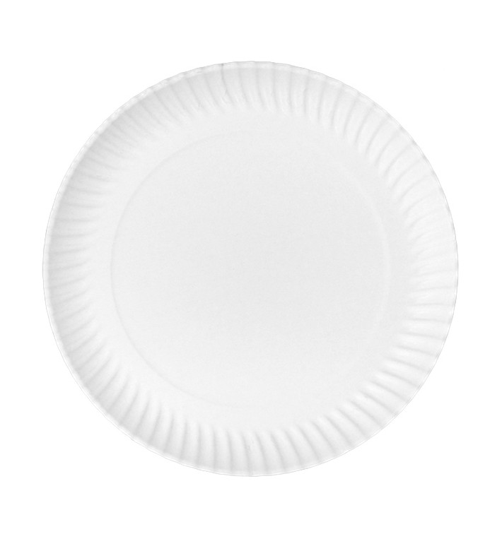 Assiette en Carton Ronde Blanc Ø32cm 600g/m² (50 Utes) Assiette en Carton Ronde Blanc Ø32cm 600g/m² (50 Utes)