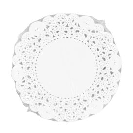 Dentelle en Papier Blanc Ø11,5cm (250 Utés)