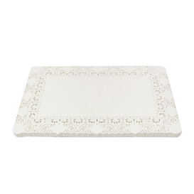Dentelle Rectangle en Papier 25x37cm (2.000 Utés)